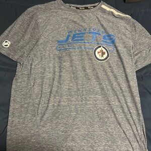 NHL Winnipeg jets fanatic pro dri-fit shirt size XL